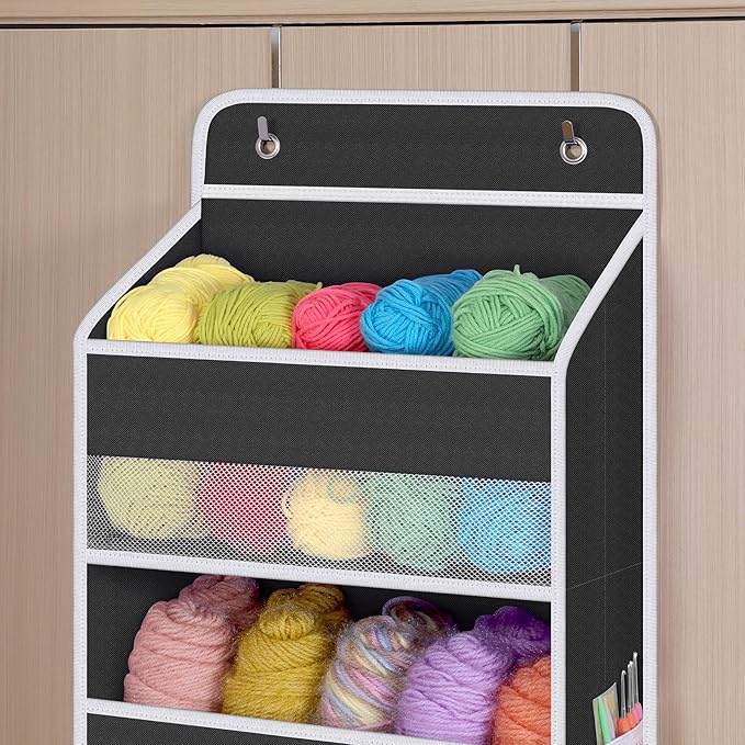 Univivi Door Hanging Organizer Nursery Closet Cabinet Baby Storage