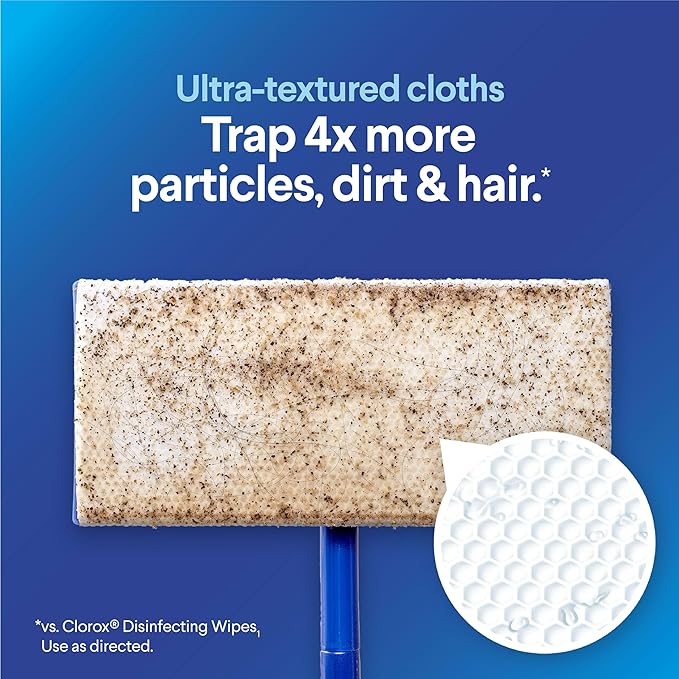Clorox Scentiva Disinfecting Wet Mopping Cloths, Coconut and Waterlily