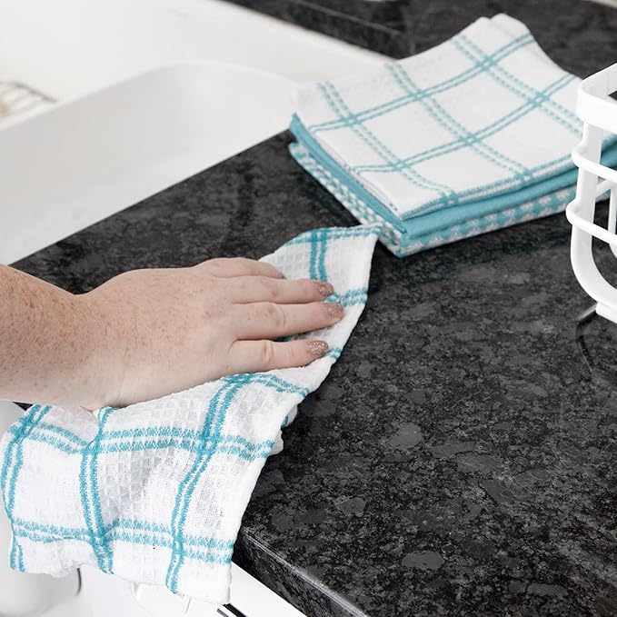 T-Fal Premium Waffle Dish Cloths: Highly Absorbent, Super Soft Long Lasting