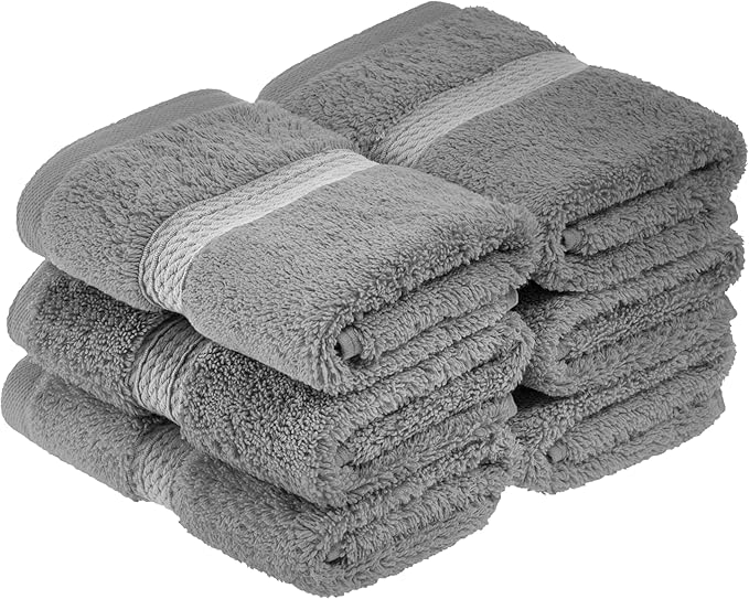 Superior Solid Egyptian Cotton Face Towel Set