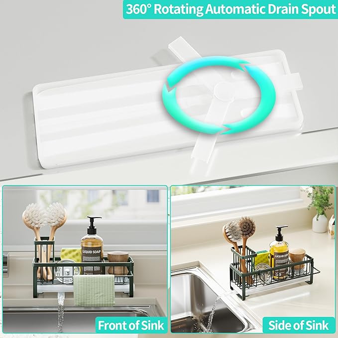 HapiRm Sponge Holder for Kitchen Sink