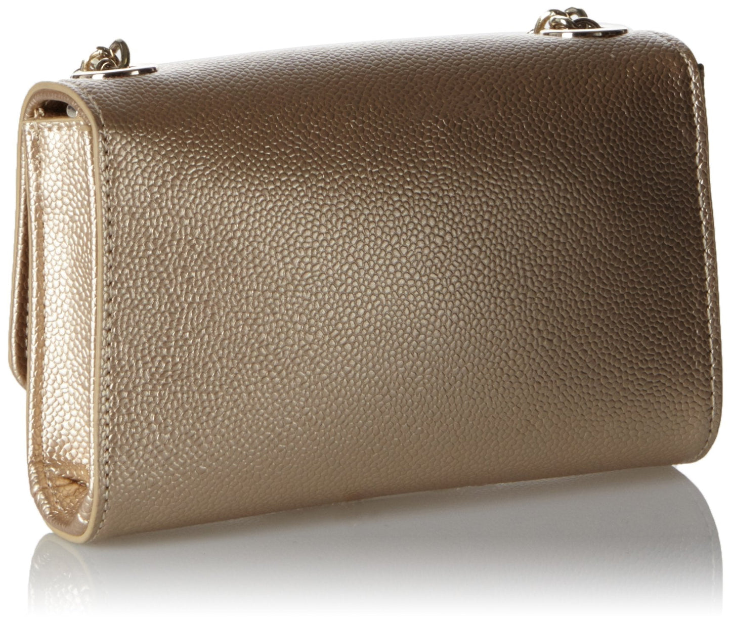 Valentino by Mario Valentino Womens VBS1R403G Divina Clutch Gold (ORO)