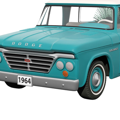 Hallmark Keepsake Christmas Ornament 2024, All-American Trucks 1964 Dodge D-100 2024, Metal, Gifts for Car Collectors