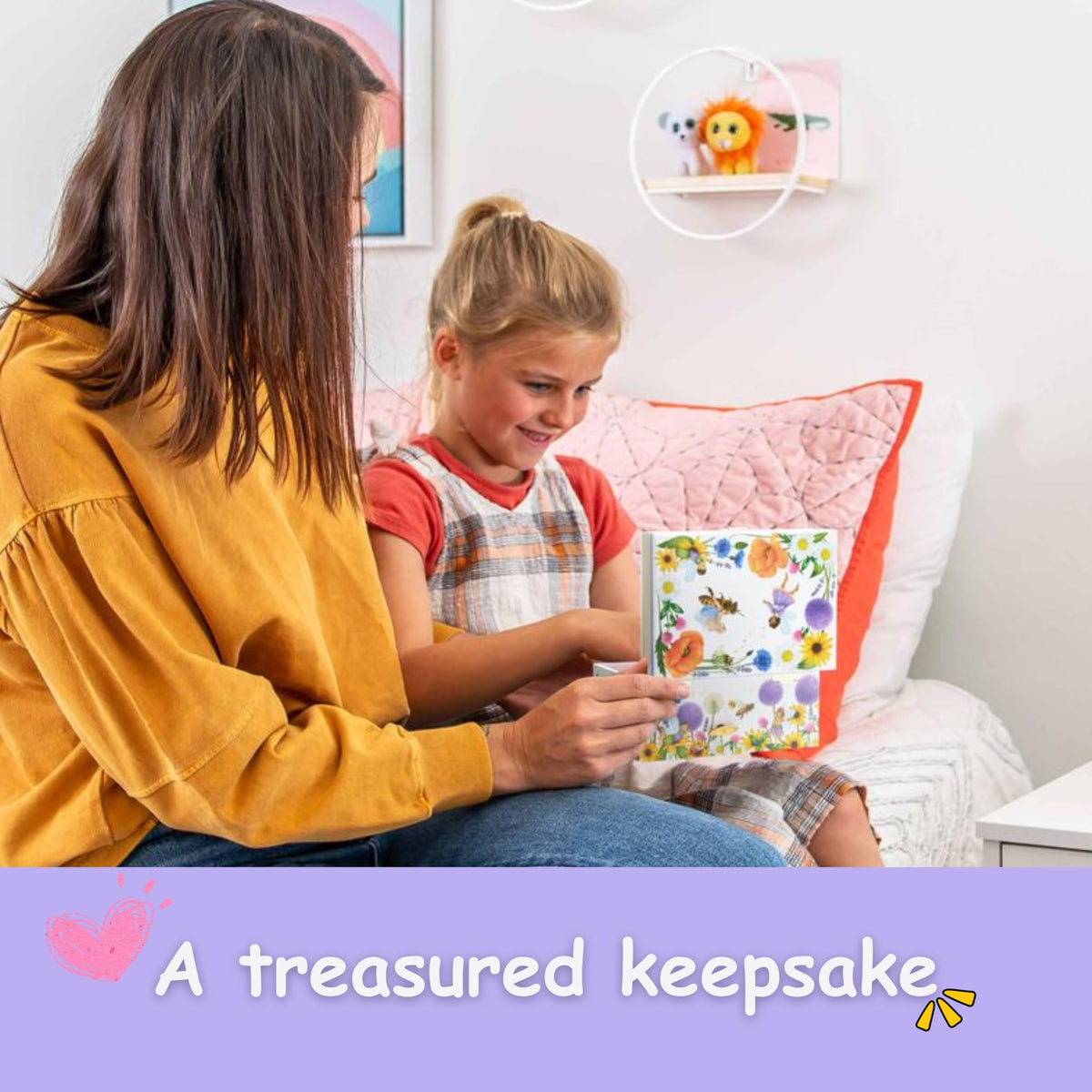ABI + OLIE Kids Musical Fairy Jewelry Box for Girls - Fairy Toys - A Music Box for Girls