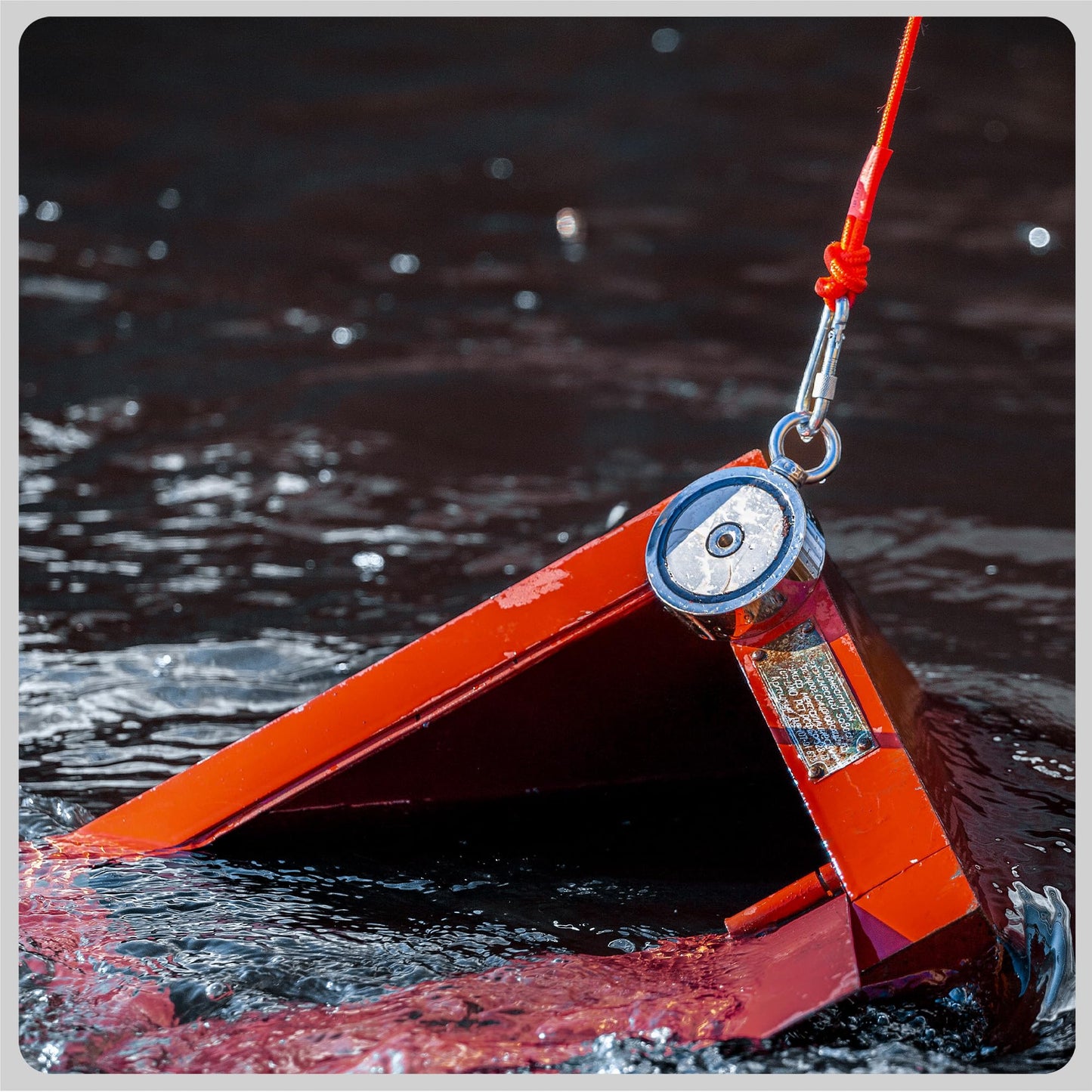 MAGFISHION Magnet Fishing Kit - 300 KG (700lb) - Ø60mm - Super Strong Neodymium Magnet with Rope (20M), Carabiner, Gloves, Threadlocker - Magnetic Powerful Magnets