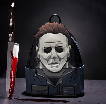 Loungefly Halloween Michael Myers Mask Cosplay Mini Backpack