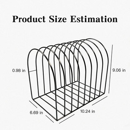 DHSUN 2 Pcs Beanie Organizer, 10-Cap Capacity Metal Beanie Holder, Hat Rack for Knit Hats, Space-Saving Storage for Bedroom, Entryway, Mudroom, Dorm, Apartment,Office