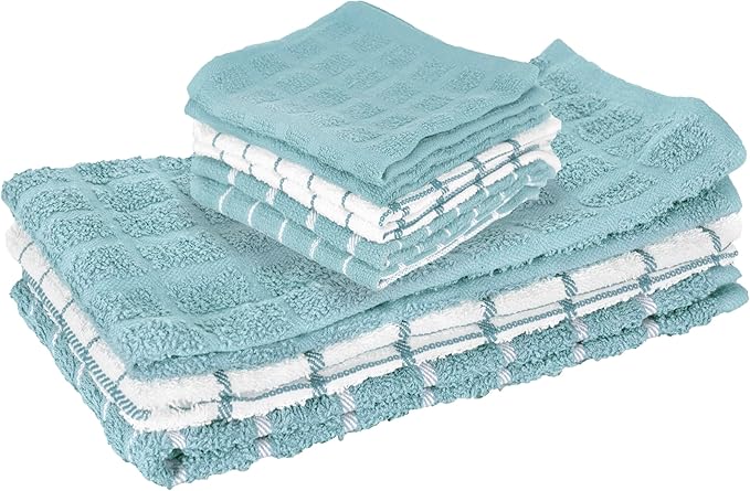 Ritz Premium 3-Pack Kitchen Towel & 6-Pack Dish Cloth Set