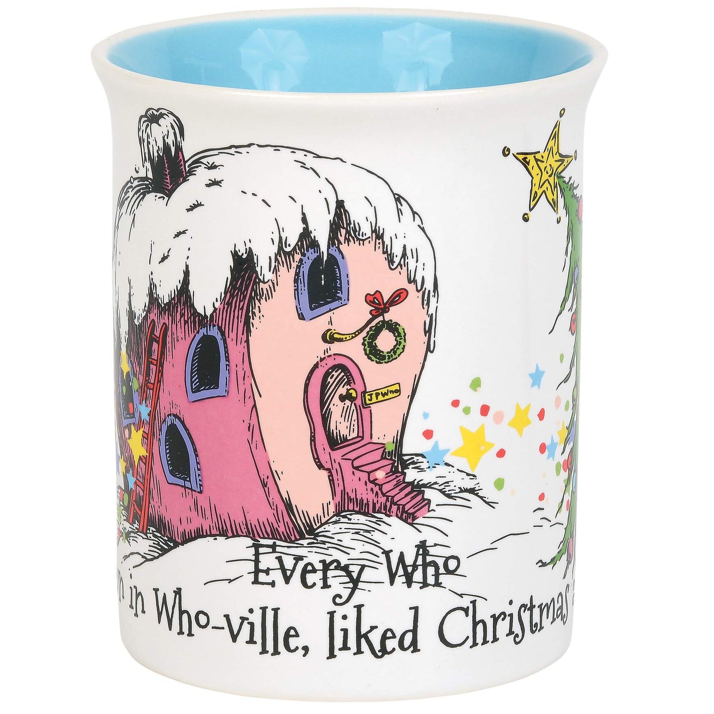 Department 56 The Grinch Cindy Lou Who Coffee Mug, 16 Ounce, Multicolor,6011014