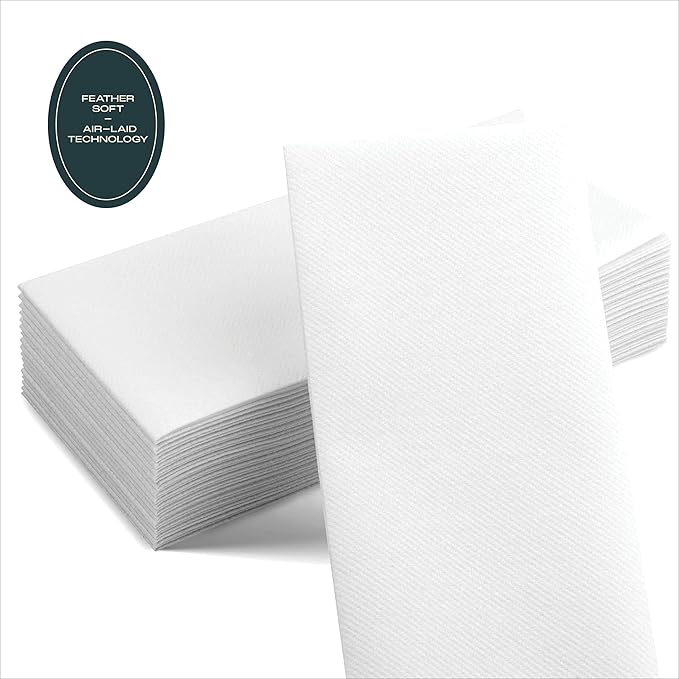 2000-Pack Servietto Disposable Linen-Feel Guest Towels