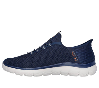 Skechers Men's Summits HIGH Range Sneaker, Navy, 9 UK Wide