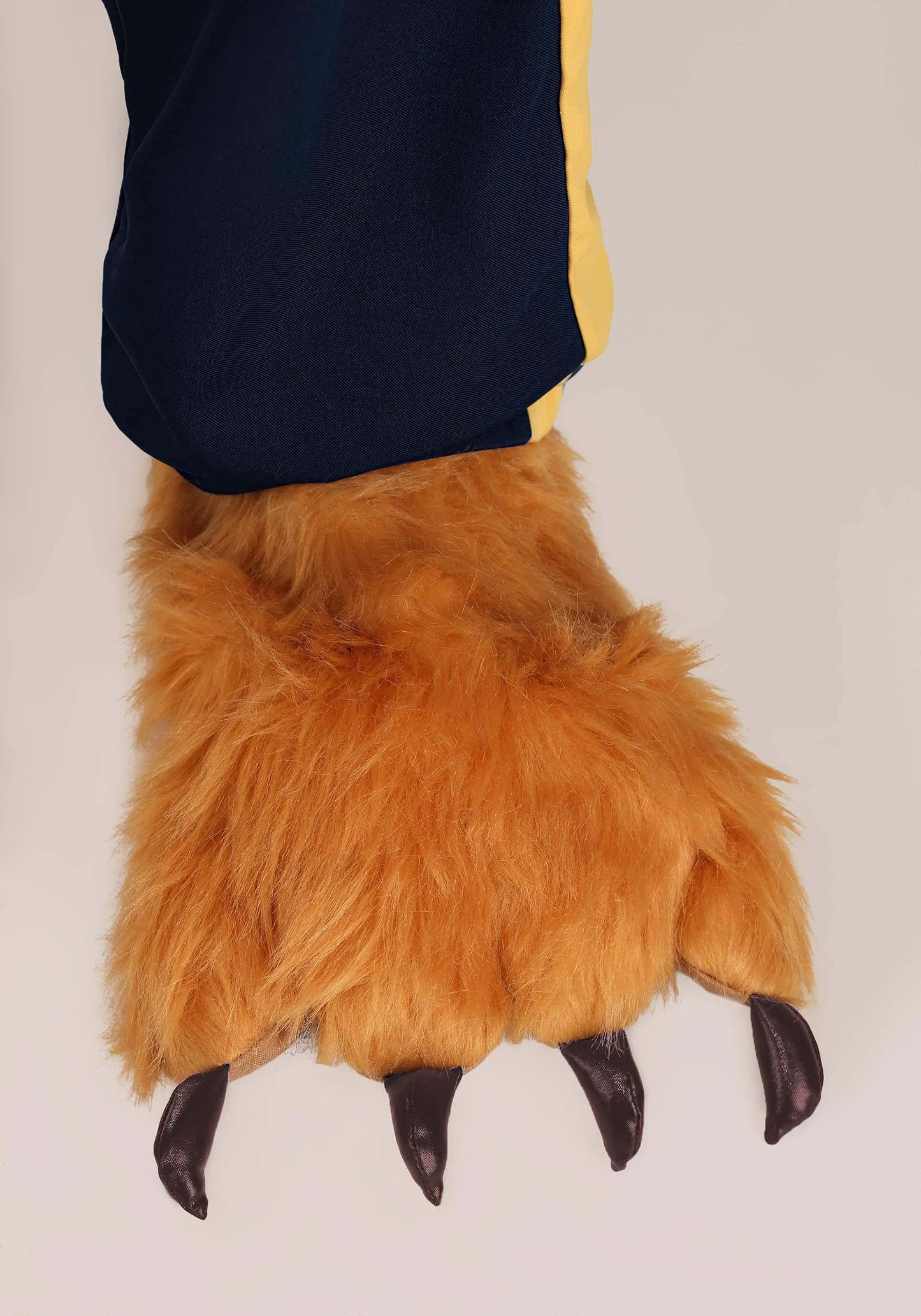 Adult Beast Costume | Disney Beauty and the Beast Men's Mouth Mover Full Head Mask | Dressed To Impress Blue Suit Outfit Medium