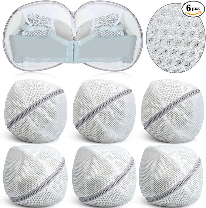 Shappy 6 Pieces Bra Washing Bag