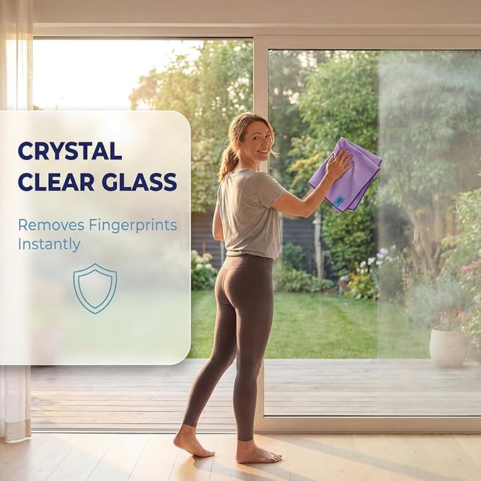 Pure-Sky Microfusion Window Thickened Magic Cleaning Cloth