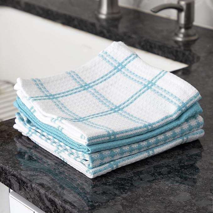 T-Fal Premium Waffle Dish Cloths: Highly Absorbent, Super Soft Long Lasting