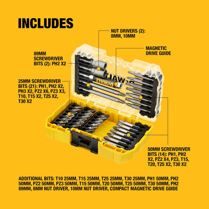 DEWALT 40 pc. Screwdriving Set in Small TOUGHCASE, DT70702