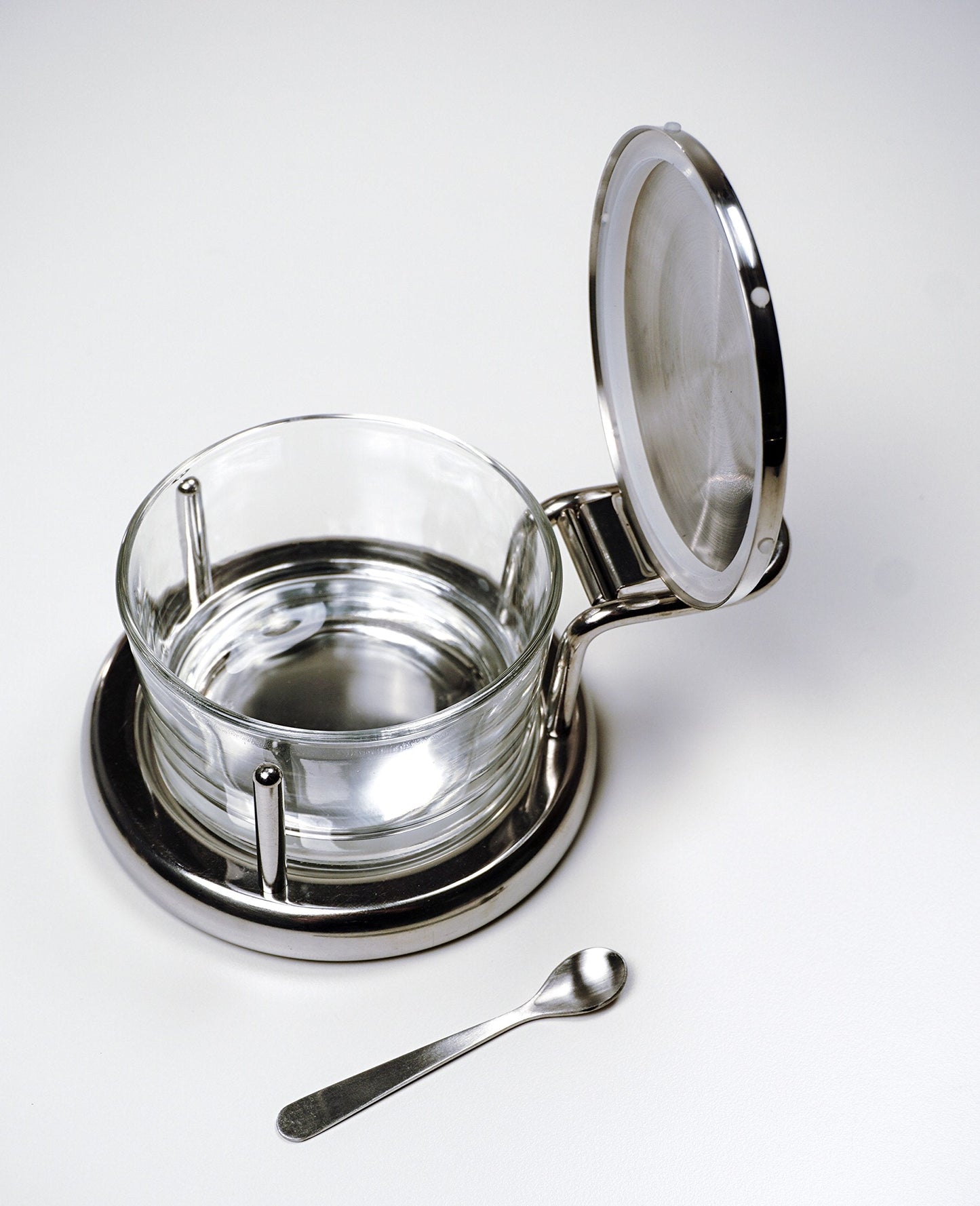 RSVP Stainless Steel Endurance Salt Server with Spoon