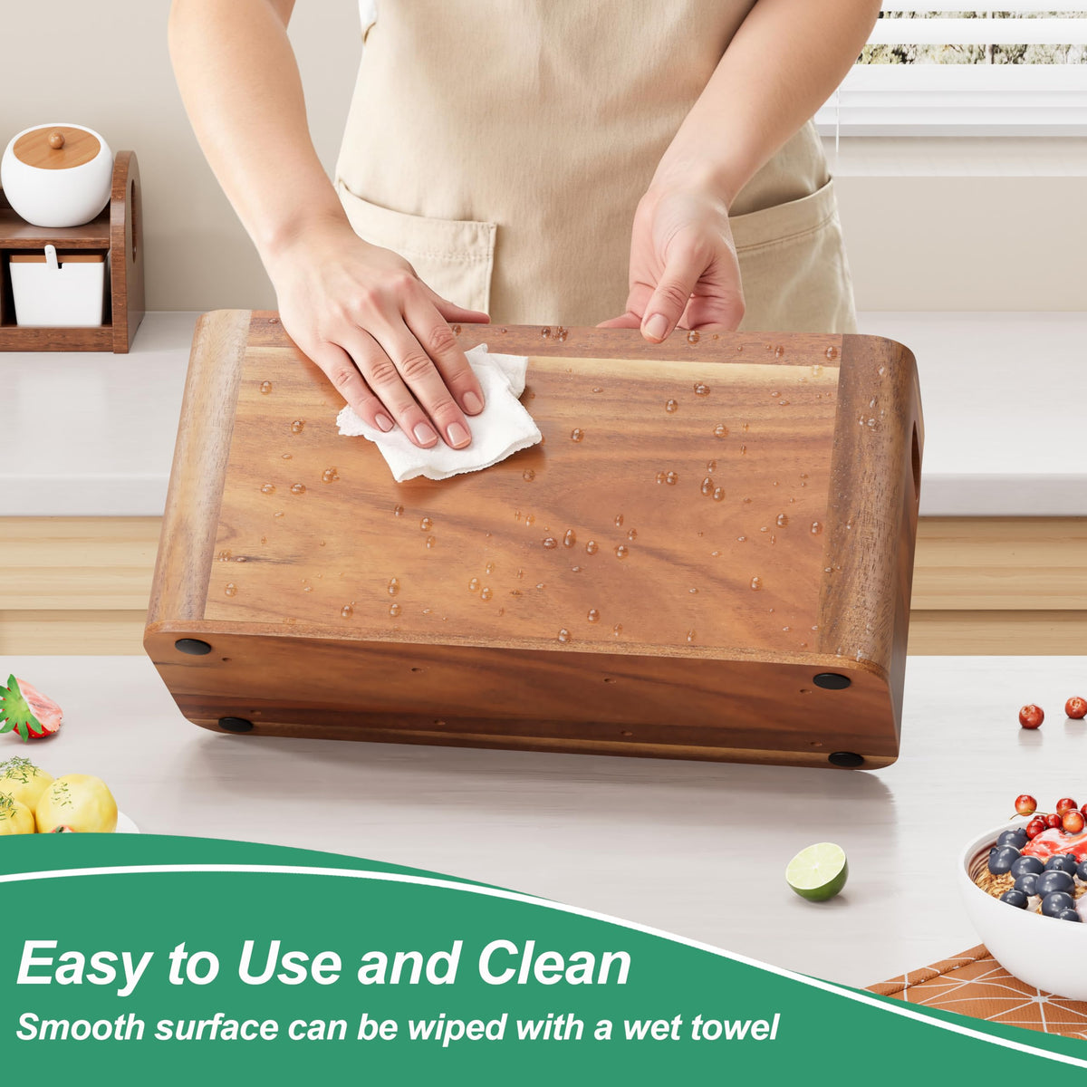 ZUJJAFY Extra Large Kitchen Utensil Holder