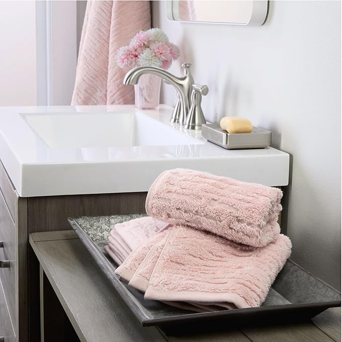 SKL Home CloudSoft 100% Cotton Luxury Bath Towel, 600 GSM, Ultra Plush &