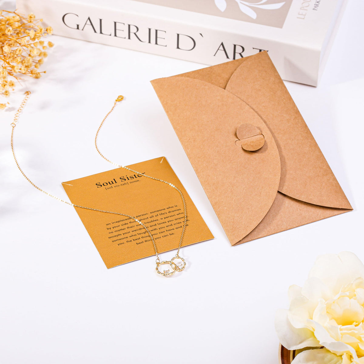 Friendship Gifts for Women,Long Distance Gift Soul Sister Gifts for Women(circle)