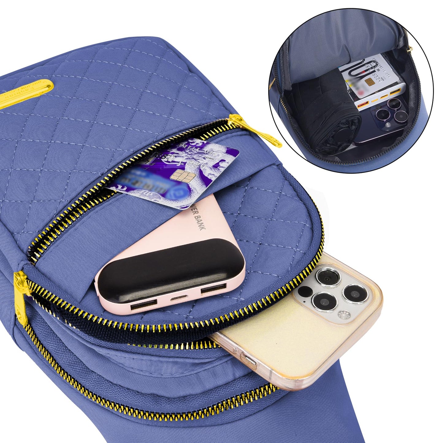 Small Sling Bag For Women Men Casual Crossbody Sling Backpack
