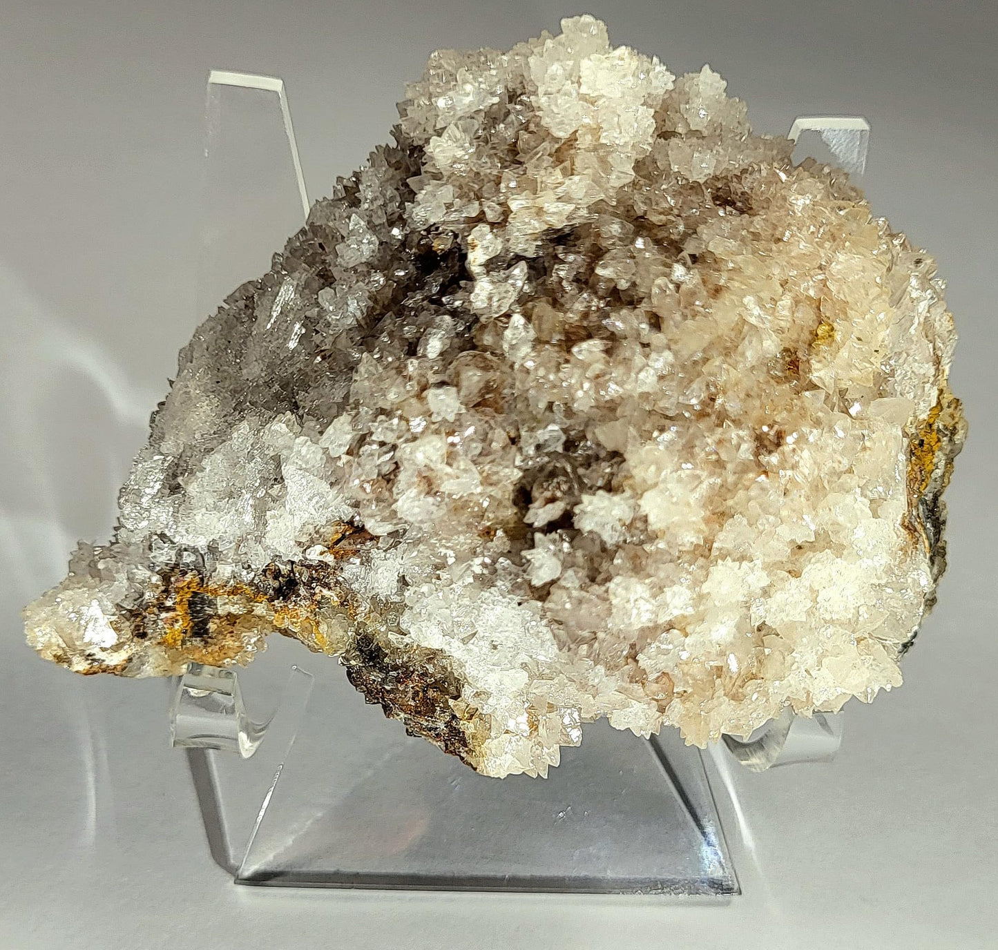 HQRP-Crystal 3" Acrylic Display Stand Pedestal for Crystal Heart / Slice / Slab and other Stones