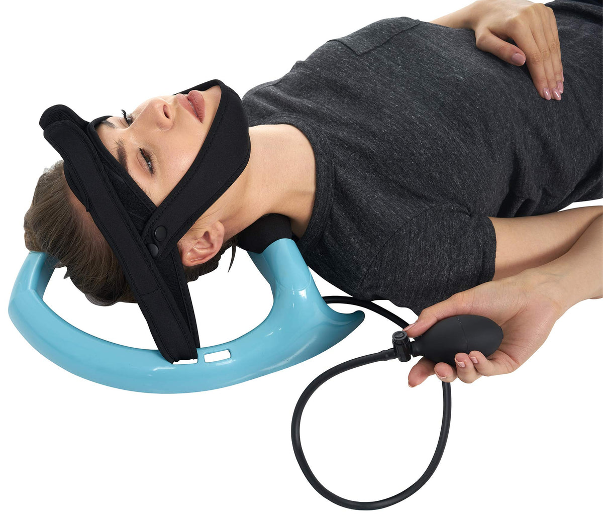AllSett Health Posture Neck Exercising Cervical Spine Hydrator Pump