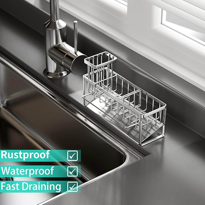 HapiRm Sponge Holder for Kitchen Sink