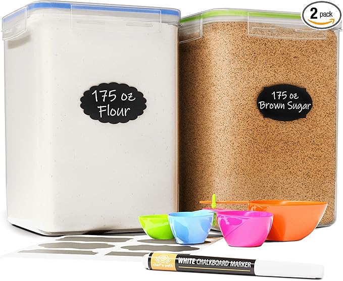 Chef's Path Large Airtight Food Storage Containers