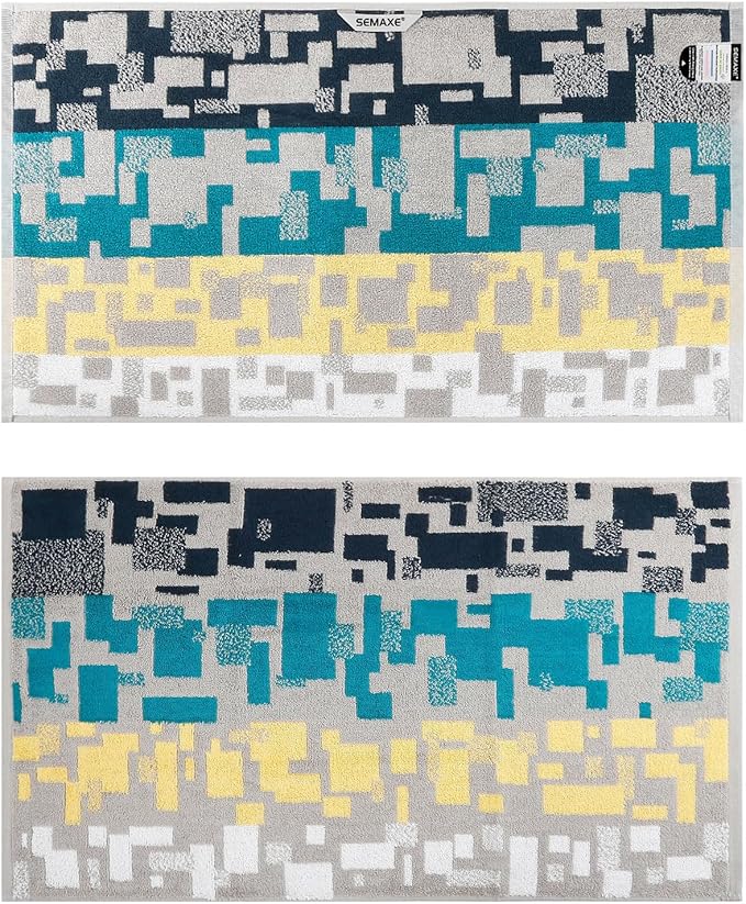 SEMAXE Bathroom Towel, 100% Cotton Bath Towel