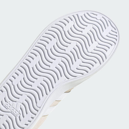 adidas Unisex Kids VL Court 3.0 Shoes, Aluminium/Cloud White/Aluminium, 6 UK