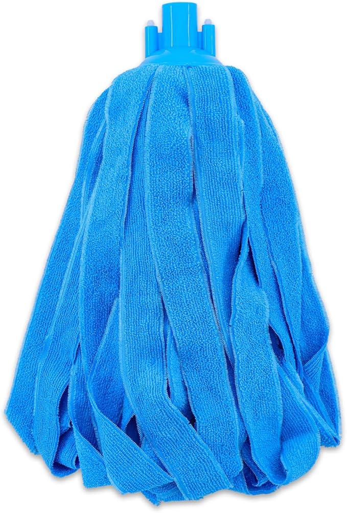 Microfiber Cloth String Mop Head Refill, Loop End Screw On Mop Head Compatible