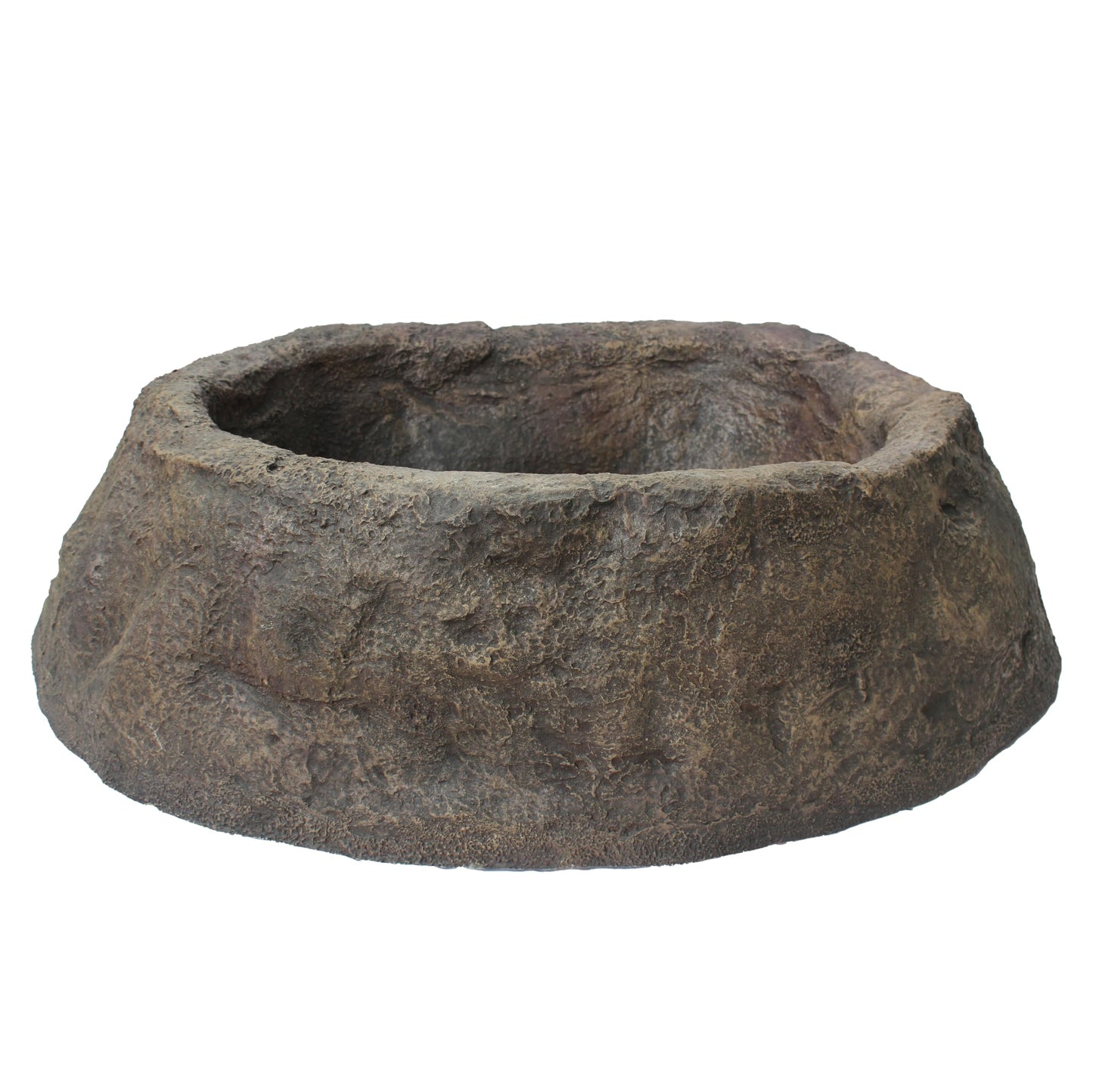 Gardenised Huge Faux Sandstone Pond Rock Realistic Lightweight Decorative Boulder for Landscaping & Utility Cover Weather-Resistant Stone for Garden Patio Landscape Lawn Park and Yard, Ellipsoid