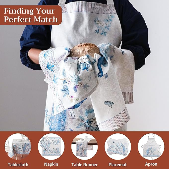 Maison d' Hermine Kitchen Towel 100% Combed Cotton Premium Set of 3