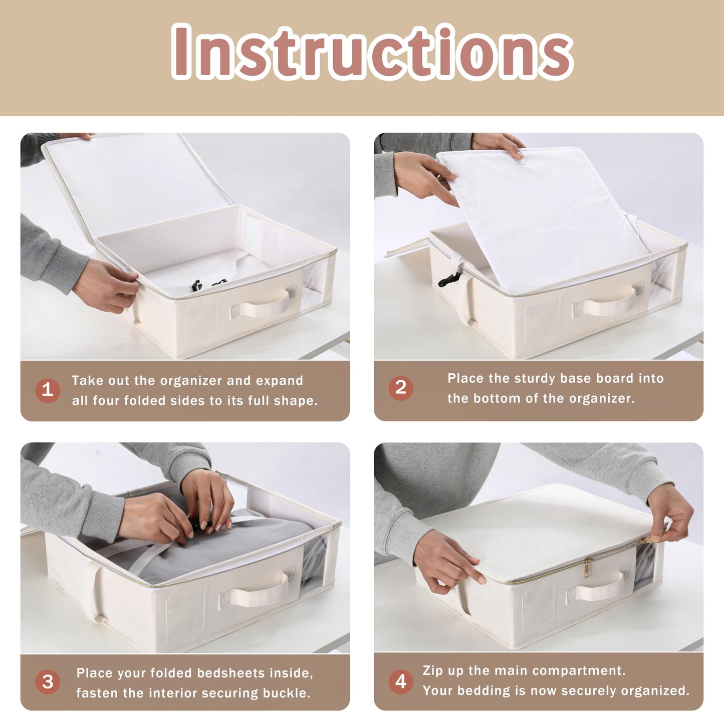 Sassy Sheet Organizer (White)