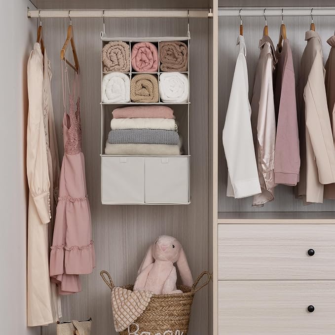 GRANNY SAYS Hanging Closet Organizer