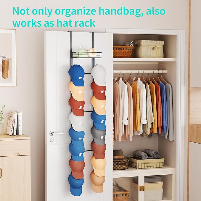 HapiRm Over The Door Purse Organizer