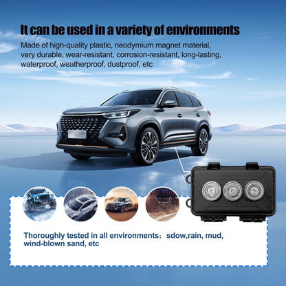 magnetic key holders for hiding keys magnetic key holder under car Hide Key Box with Strong Magnet for Storage Key Indoors magnet key box for cars, SUV, trucks, durable and waterproof(1P)