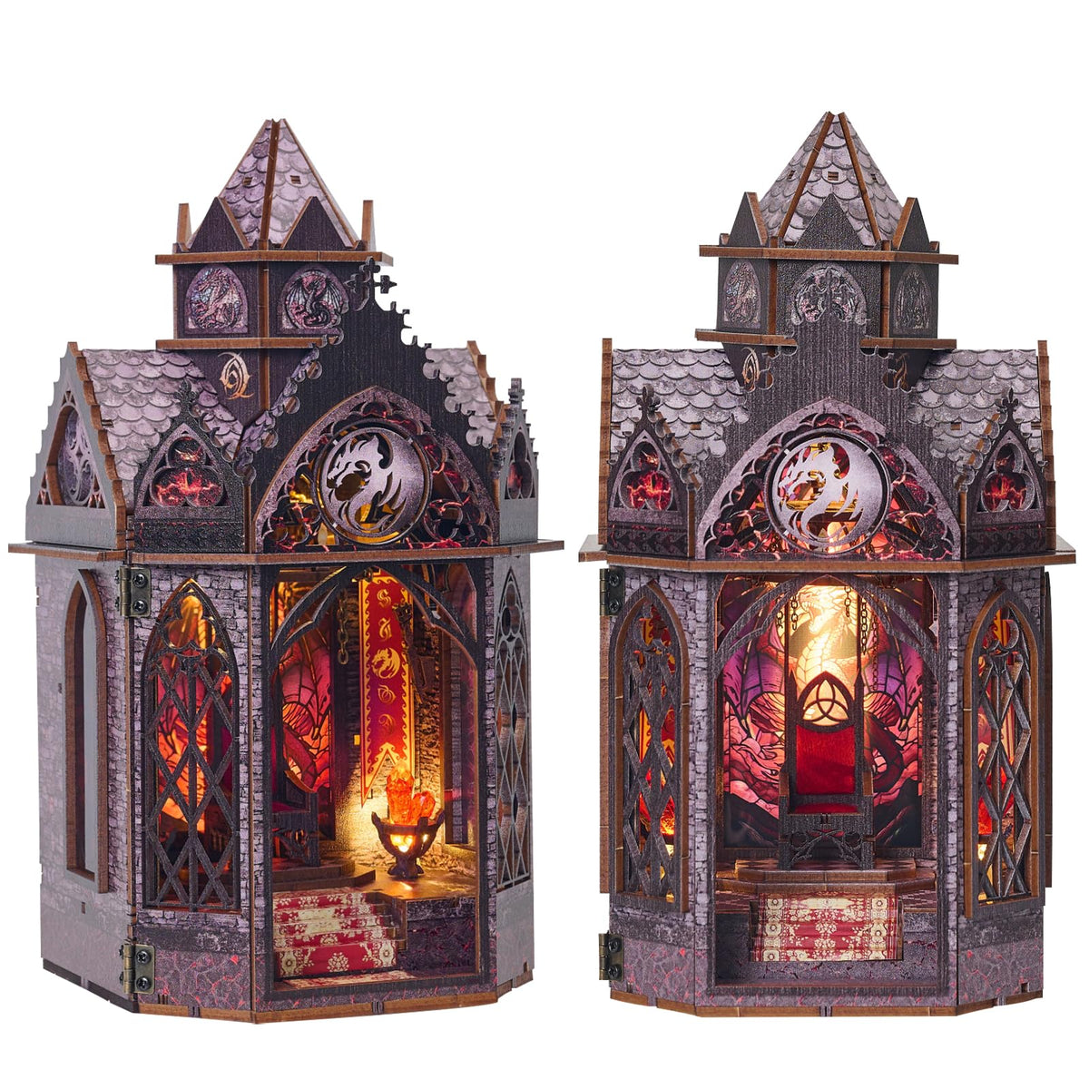 Spilay DIY Miniature House Kit for Adults, Miniature Dollhouse Kit