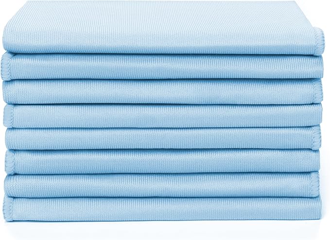 Zflow Microfiber Glass Cleaning Cloths