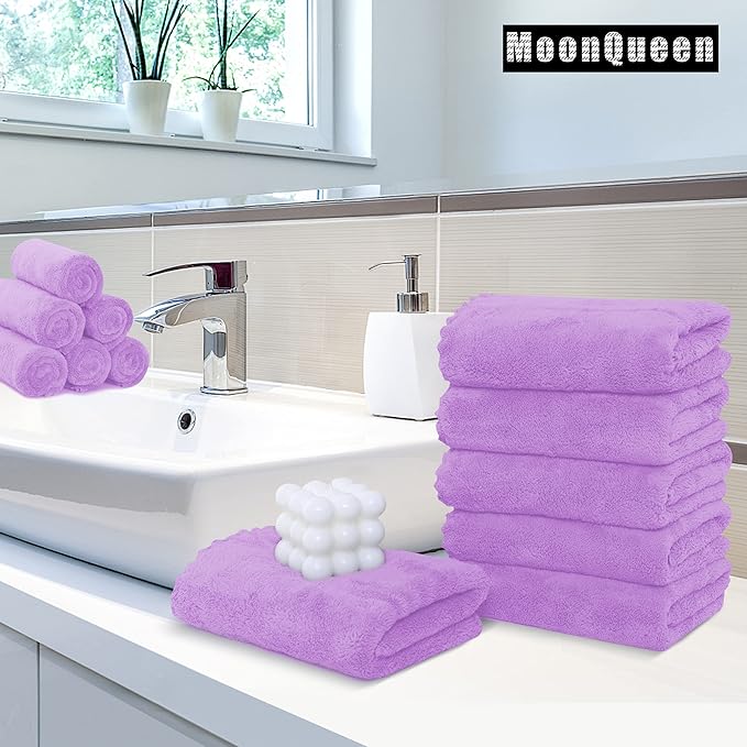 MOONQUEEN 6 Pack Premium Hand Towels