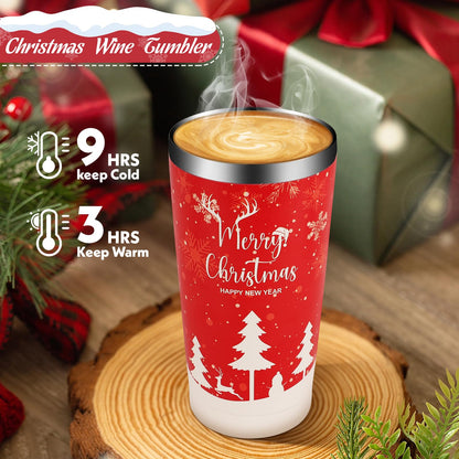 Christmas Gifts Basket for Women, Xmas Self Care Spa Gift Set for Mum, Wife, Best Friend, Sister, Coworkers, Teacher, Nurse, Secret Santa Gifts Box Set Christmas Tumbler