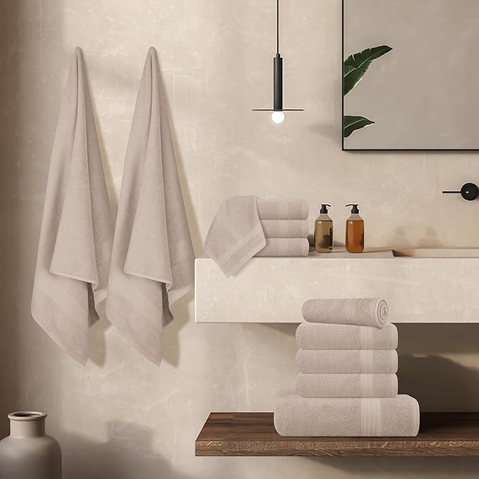 GLAMBURG Ultra Soft 24-Piece Towel Set