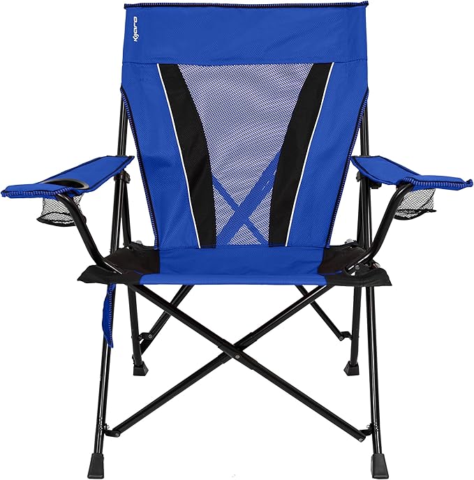 Kijaro XXL Dual Lock Portable Camping Chair - Supports Up to 400lbs - Enjoy The Outdoors in a Versatile Folding Sports & Outdoor Chair