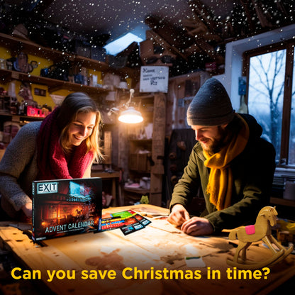 EXIT: The Game - Advent Calendar - The Silent Storm Family Game Cooperative Puzzle a Day Escape Room