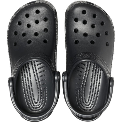 Crocs Unisex Classic Clogs Clogs, Black,11 UK Men/ 12 UK Women