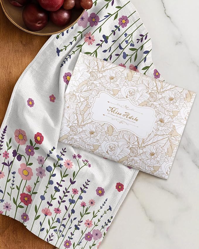 Cotton Kitchen Towels Set of 2