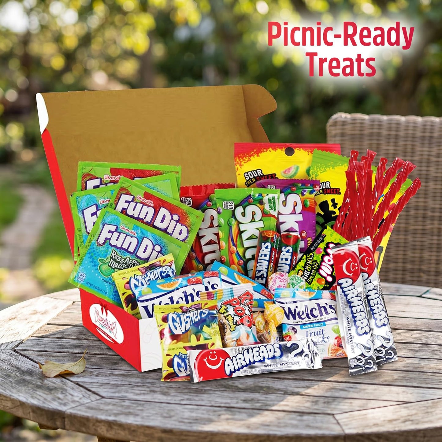 Assorted Candy Box - 41 Piece Gift Basket - Treat Boxes for College Students, Office & Family - Ultimate Birthday Gifts for Men, Women & Teens - Candy Box Gift Set