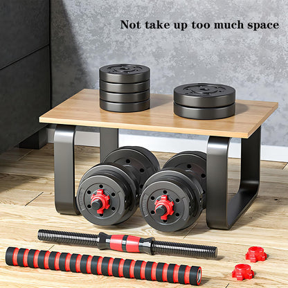 Adjustable-Dumbbells-Sets,Free Weights-Dumbbells Set of 2 Convertible To Barbell A Pair of Lightweight for Home Gym,Women and Men Equipment