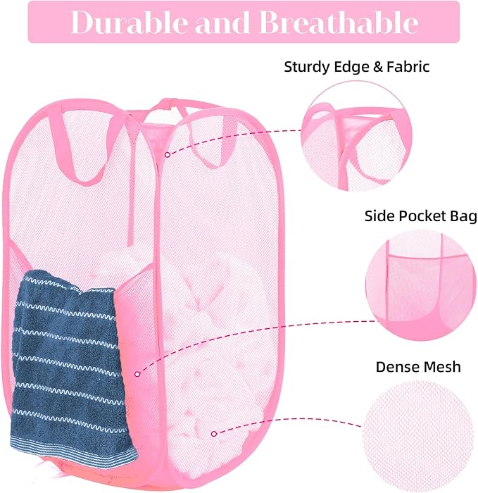 Durable Collapsible Laundry Baskets